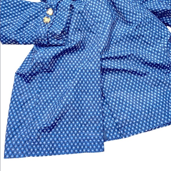 J. McLaughlin blue trench jacket size small - Picture 8 of 12